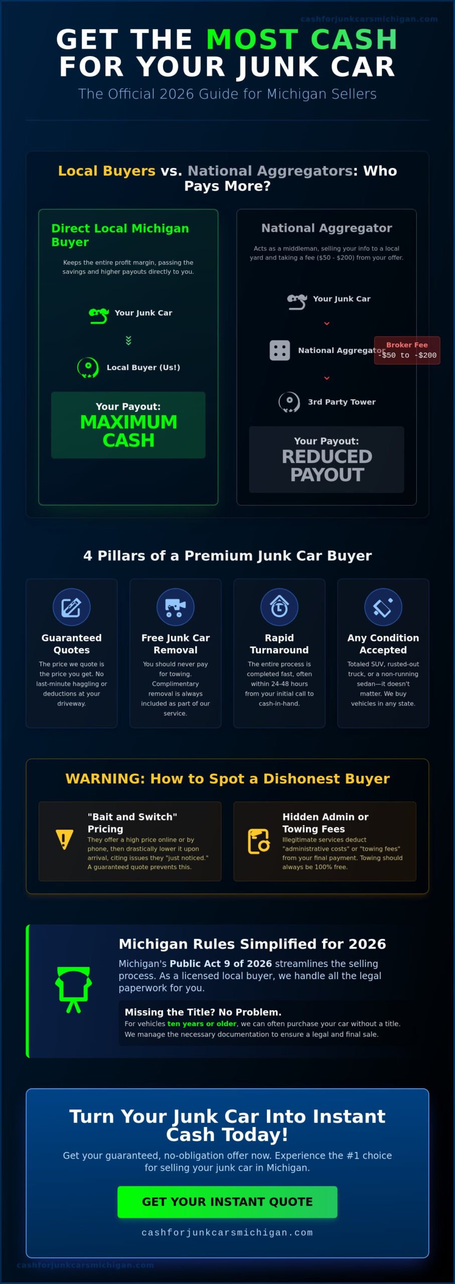 Best Cash for Junk Cars Service: How to Get the Most for Your Clunker in 2026 - Infographic