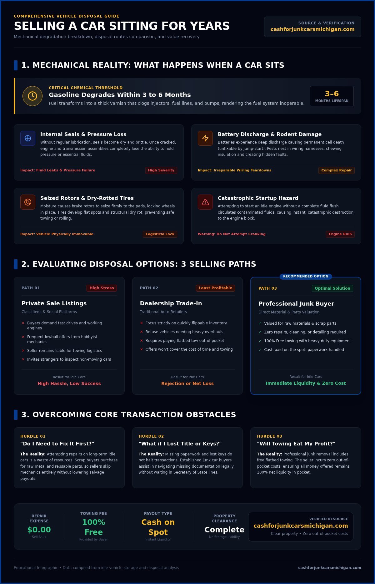 How to Sell a Car That’s Been Sitting for Years: Your Best Options - Infographic